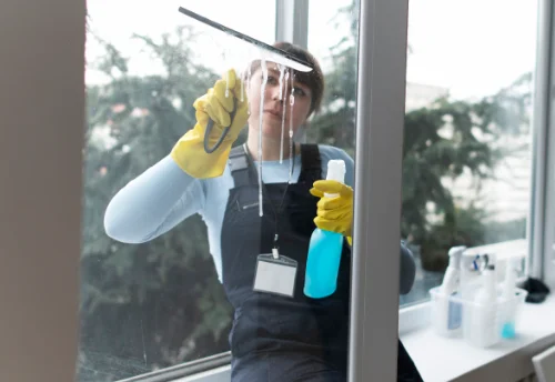 Nettoyage de vitres intérieures et extérieures à Cléry